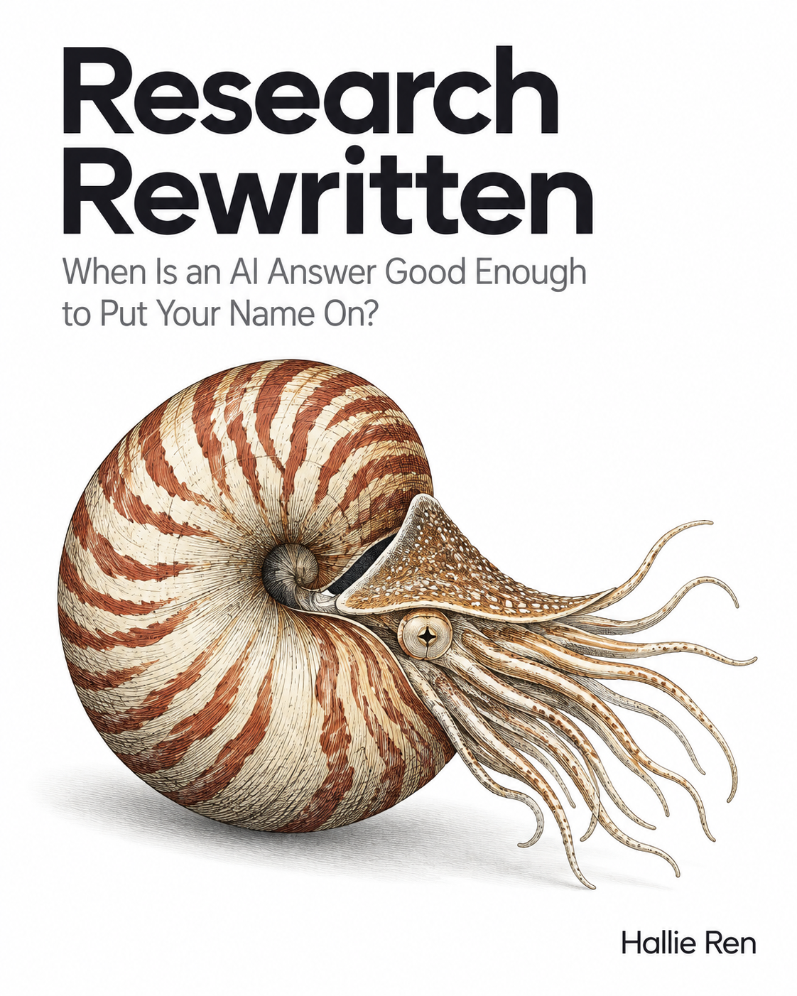 Research, Rewritten book cover